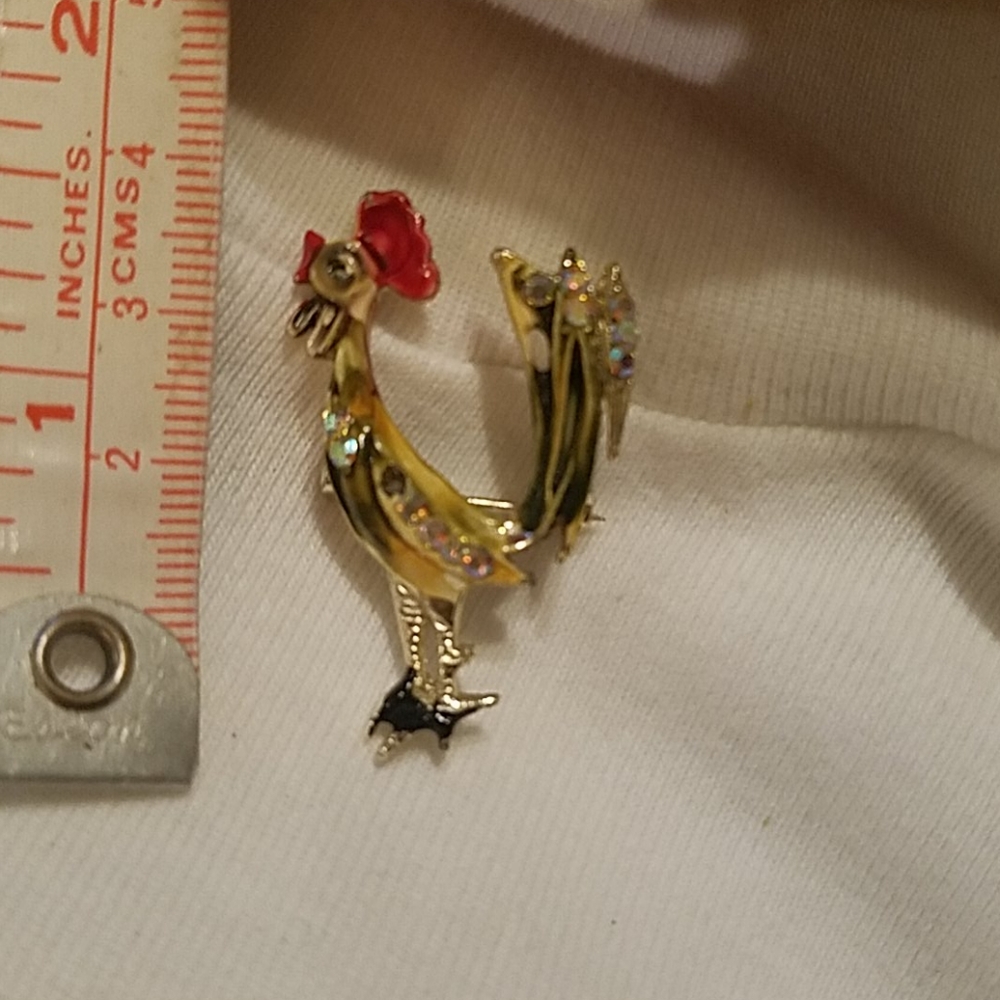 VTG ROOSTER PIN - Picture 2 of 5